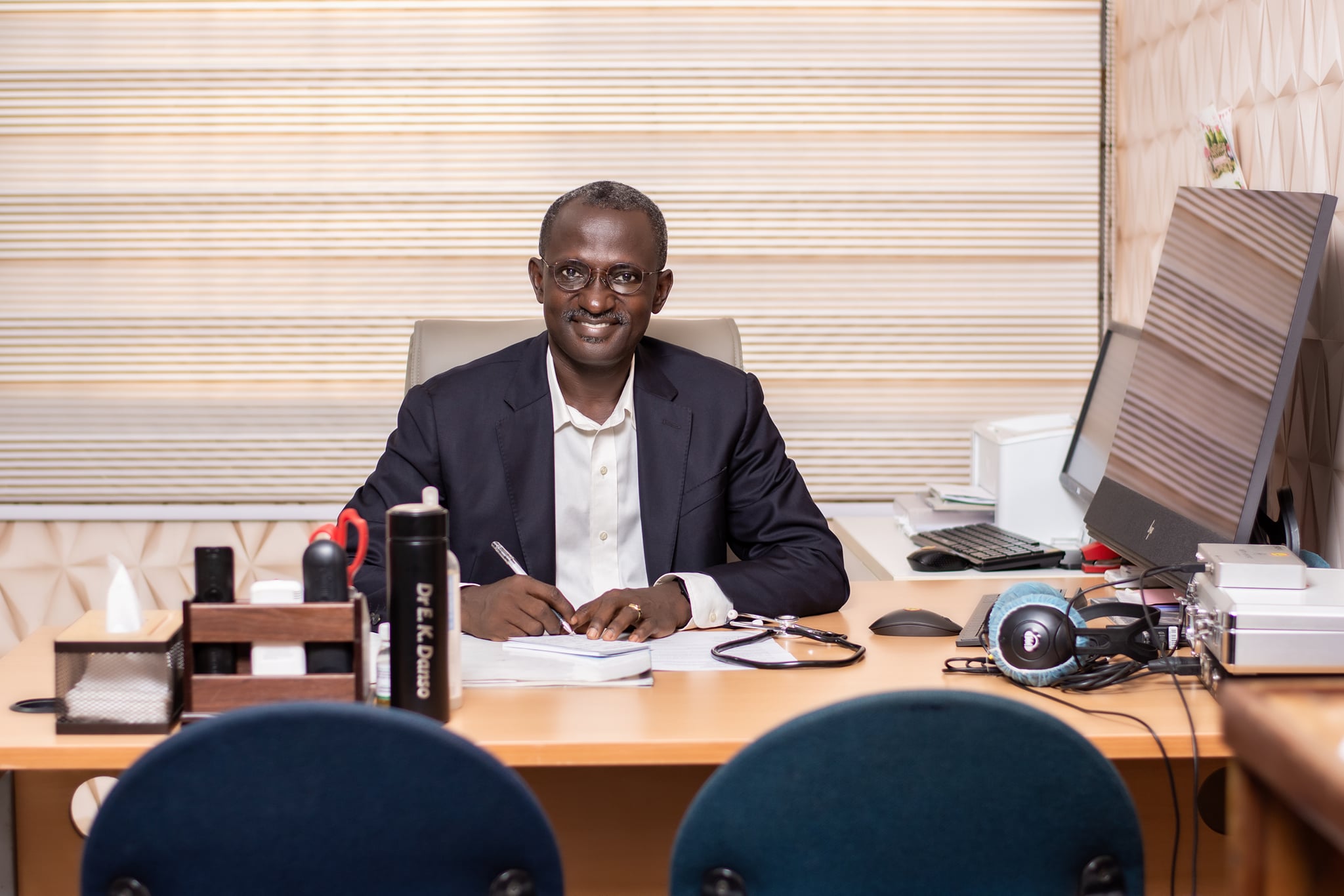 Official Executive Portrait of Dr. Edward Kwame Danso